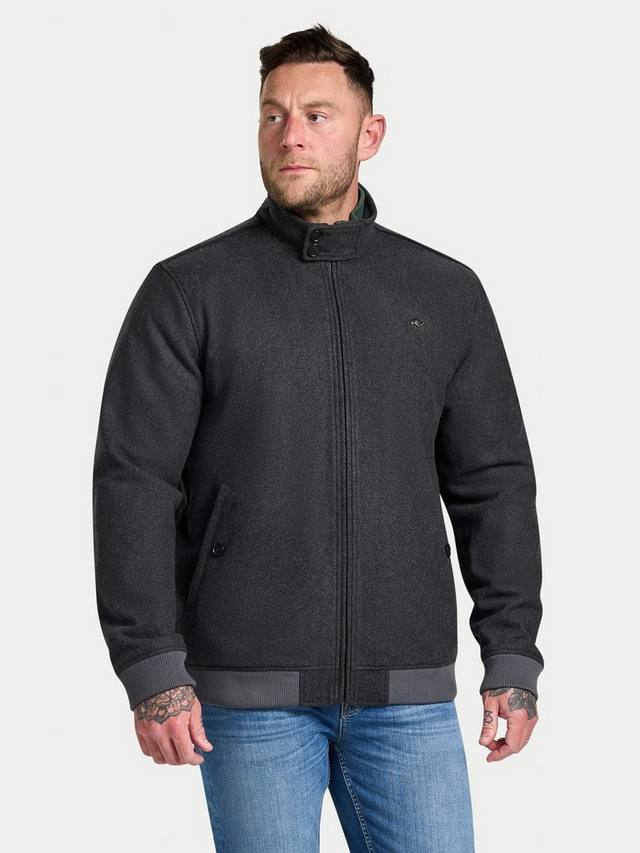 Шерстяная курка харрингтон Raging Bull, Charcoal
Шерстяная курка харрингтон Raging Bull, Charcoal