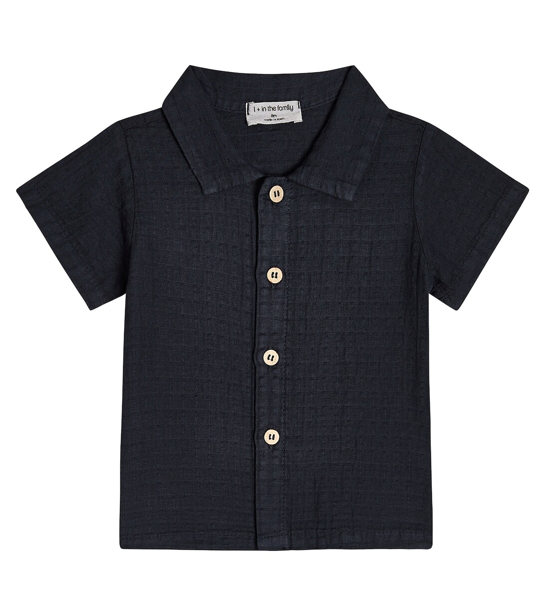 Рубашка из хлопкового крепа baby david 1 + In The Family, синий
Рубашка из хлопкового крепа baby david 1 + In The Family, синий