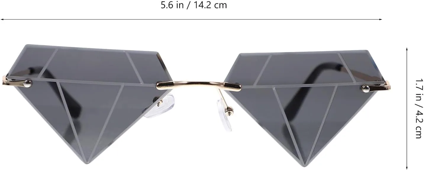 Женские солнцезащитные очки GALPADA без оправы с креативным геометрическим узором, черные с серыми линзами и золотой оправой, в стиле 90-х для вечеринок и пляжа, Grey
Женские солнцезащитные очки GALPADA без оправы с креативным геометрическим узором, черные с серыми линзами и золотой оправой, в стиле 90-х для вечеринок и пляжа, Grey