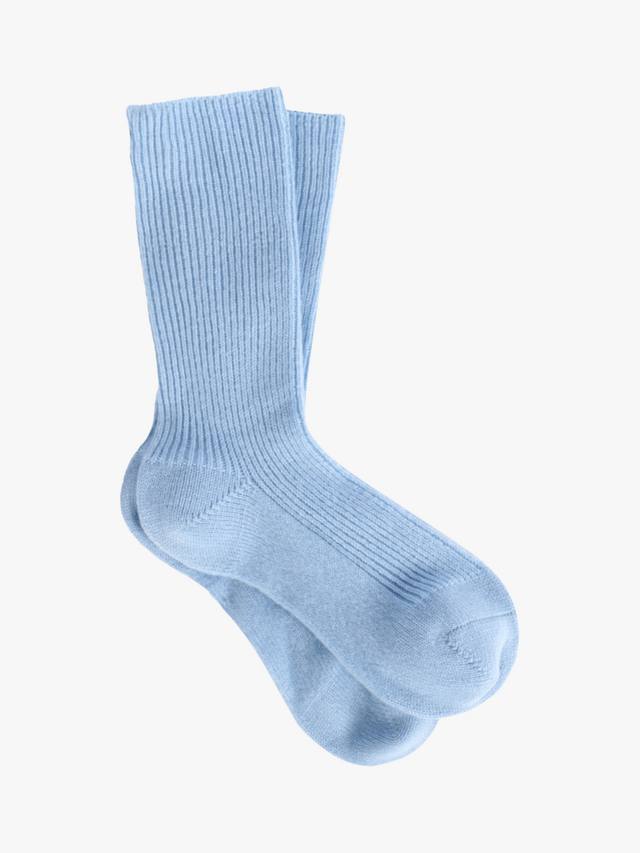 Ребристые носки Rich из кашемира Pure Collection, Blue
Ребристые носки Rich из кашемира Pure Collection, Blue