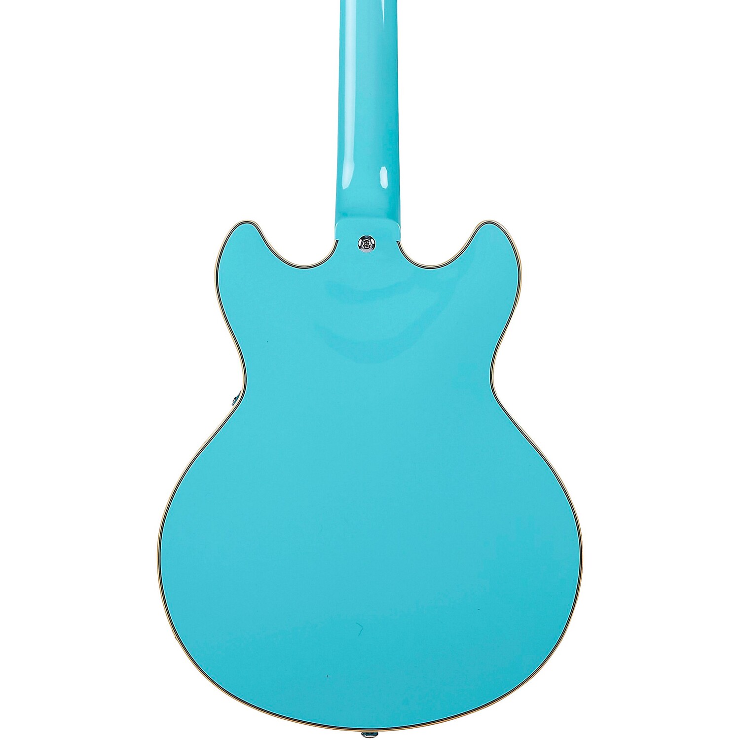 Полуполая электрогитара D'Angelico Premier Mini DC небесно-голубого цвета 
Полуполая электрогитара D'Angelico Premier Mini DC небесно-голубого цвета