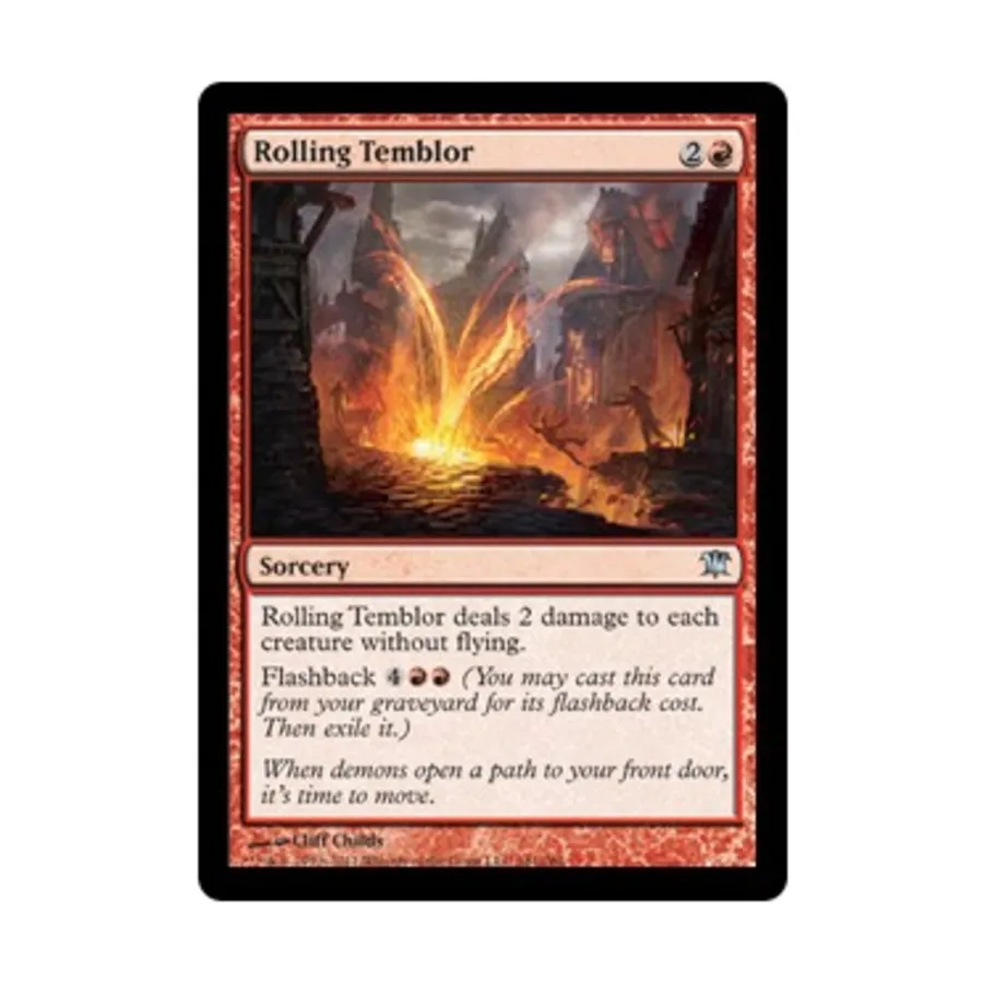 CCG Катящийся Темблор (U) (фольга), MTG - Innistrad
CCG Катящийся Темблор (U) (фольга), MTG - Innistrad