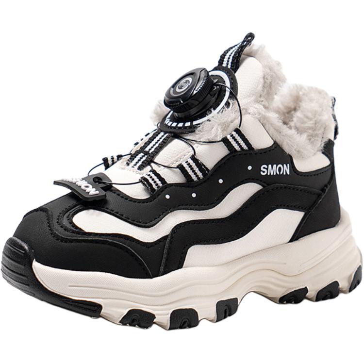 Износостойкая детская обувь средней высоты для повседневной носки TONYBEAR, черный 
Износостойкая детская обувь средней высоты для повседневной носки TONYBEAR, черный