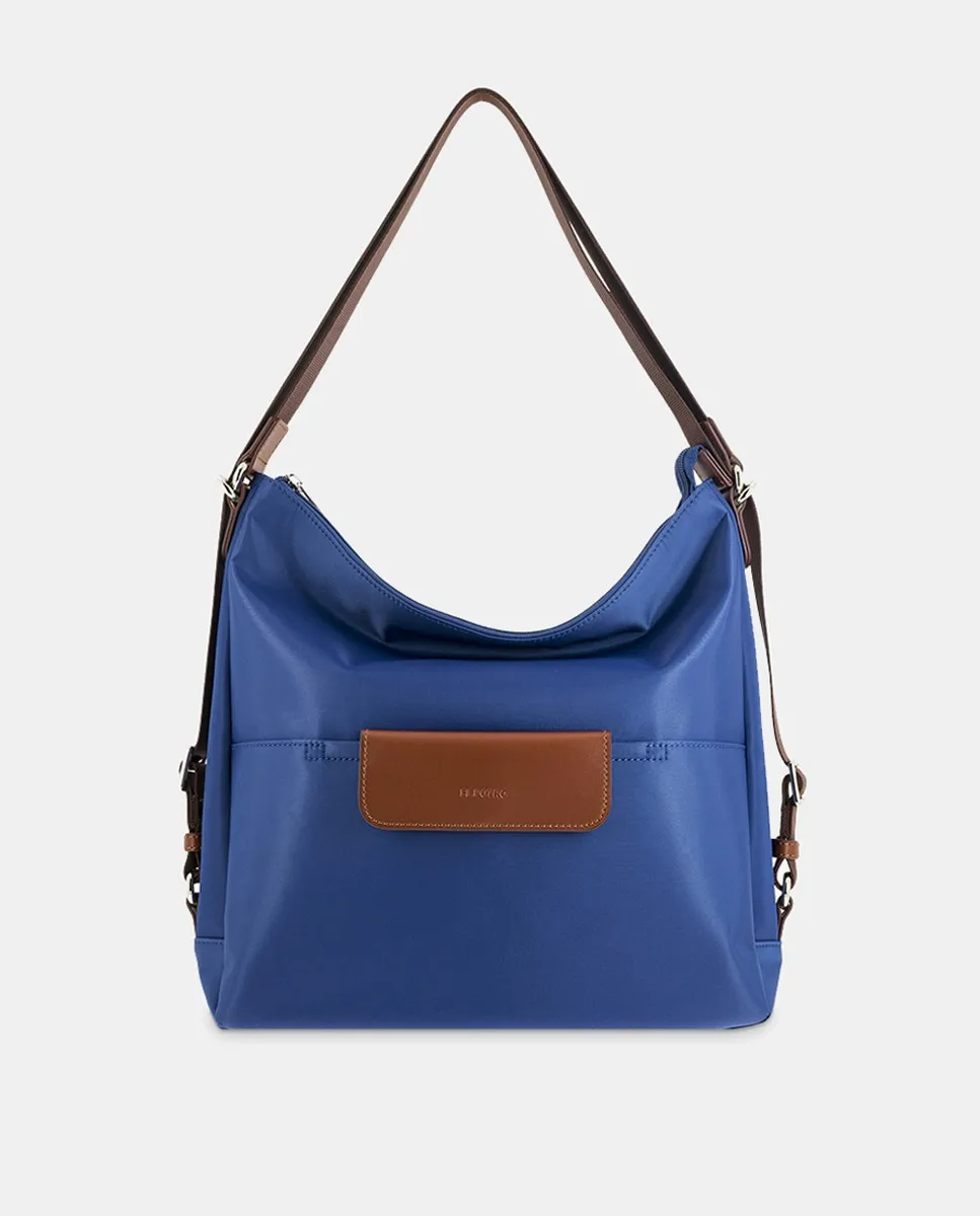 Рюкзак, трансформируемый в сумку El Potro, синий
Рюкзак, трансформируемый в сумку El Potro, синий