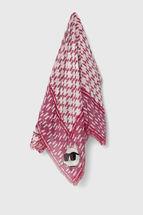 Шарф из смесовой шерсти Karl Lagerfeld, розовый
Шарф из смесовой шерсти Karl Lagerfeld, розовый