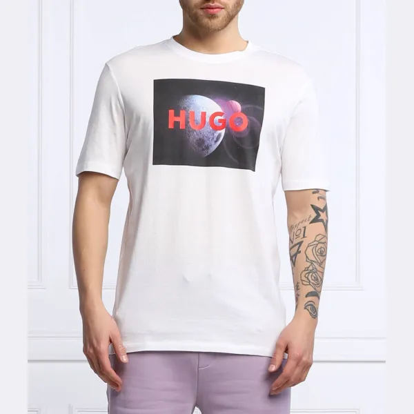 Футболка Dupiter стандартного кроя Hugo, белый
Футболка Dupiter стандартного кроя Hugo, белый
