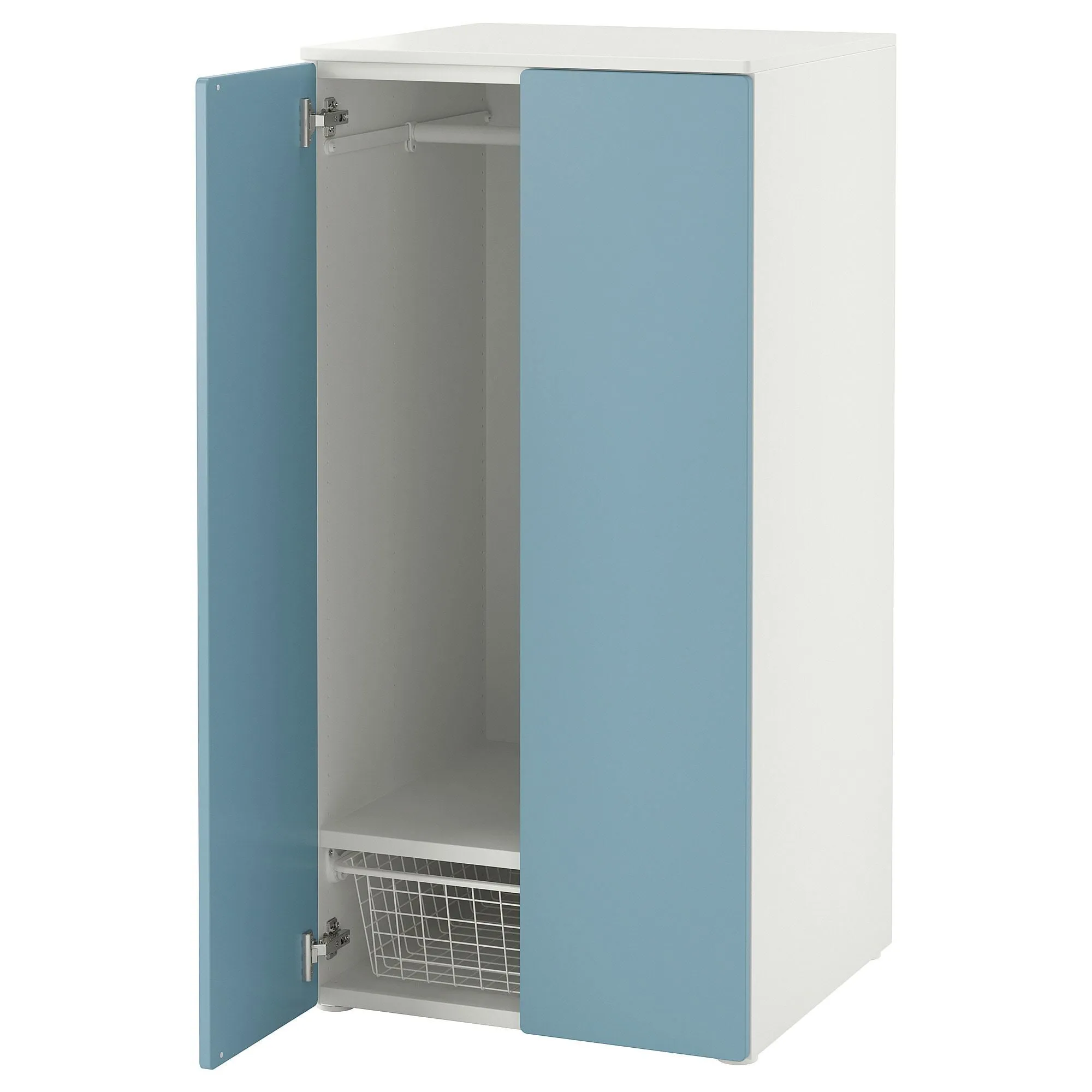 Детский шкаф, бело-синий, 60х57х123 см, PLATSA/SMÅSTAD IKEA
Детский шкаф, бело-синий, 60х57х123 см, PLATSA/SMÅSTAD IKEA