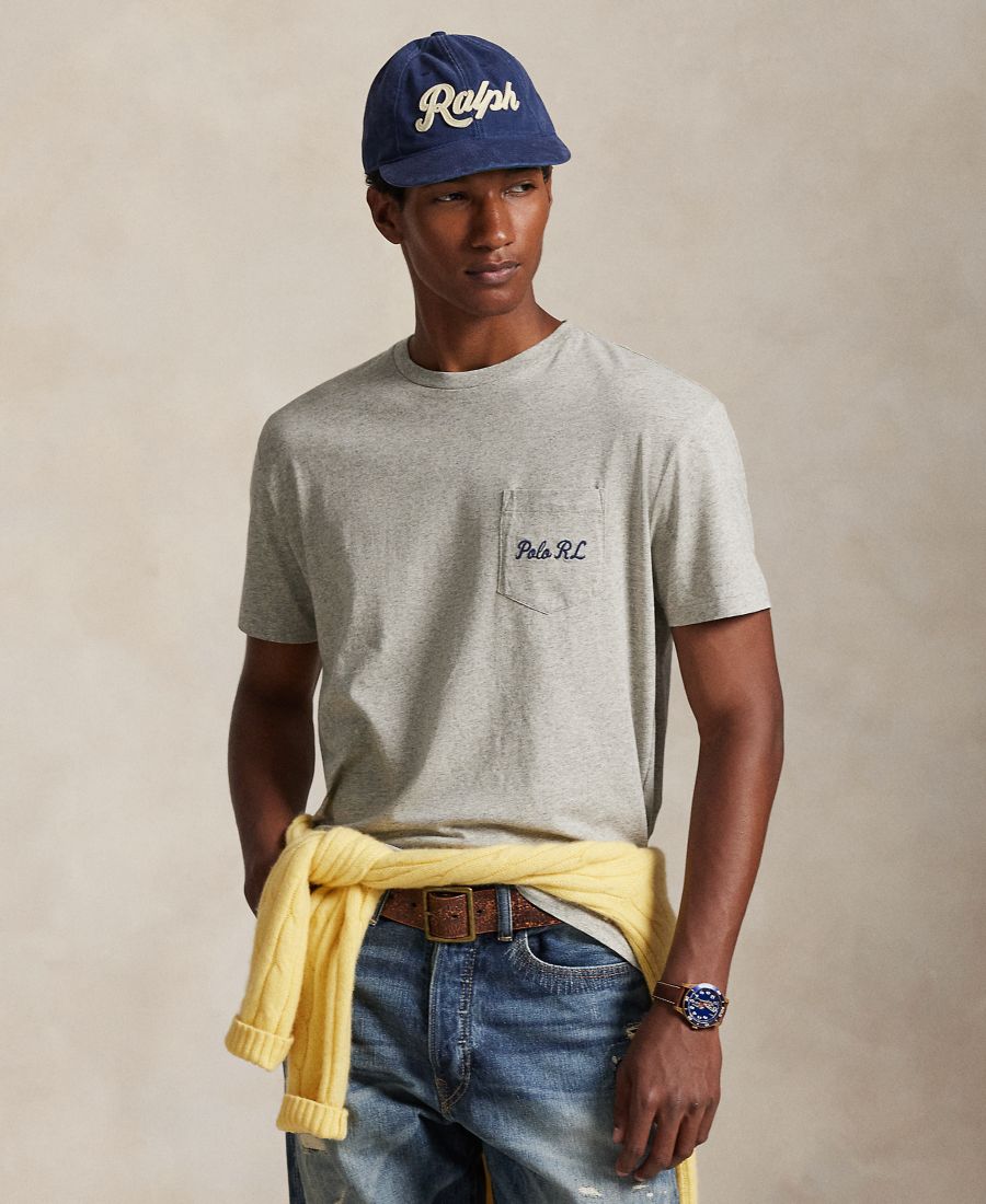 Мужская классическая футболка-поло с коротким рукавом и изображением медведя Polo Ralph Lauren, Loft Heather
Мужская классическая футболка-поло с коротким рукавом и изображением медведя Polo Ralph Lauren, Loft Heather