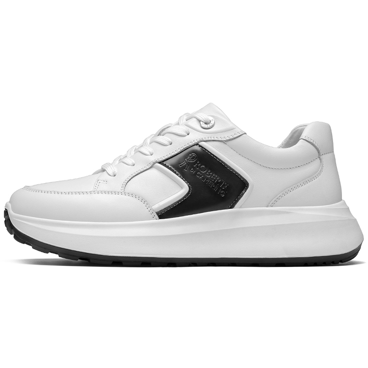 Нескользящие и износостойкие низкие повседневные туфли с увеличенным отскоком для мужчин Roberta Di Camerino, White
Нескользящие и износостойкие низкие повседневные туфли с увеличенным отскоком для мужчин Roberta Di Camerino, White