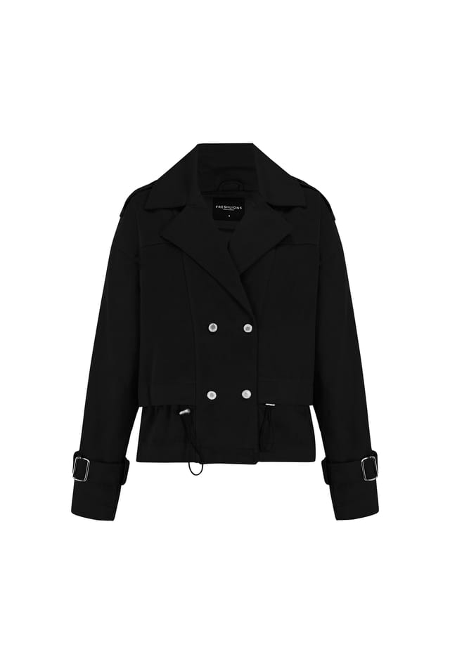 Пальто-Тренч Helena со стильным воротником-лацканом Freshlions, черный
Пальто-Тренч Helena со стильным воротником-лацканом Freshlions, черный