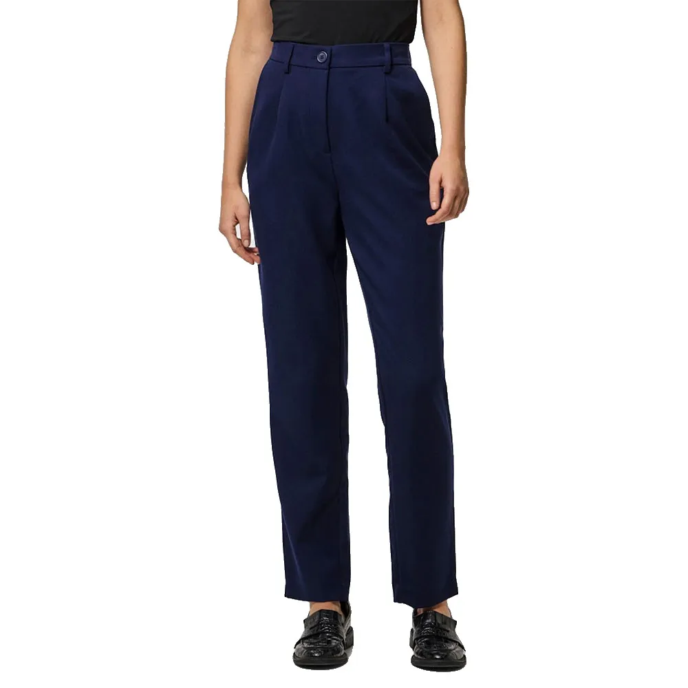 Брюки с высокой талией Pieces Kamil Ankle, синий
Брюки с высокой талией Pieces Kamil Ankle, синий