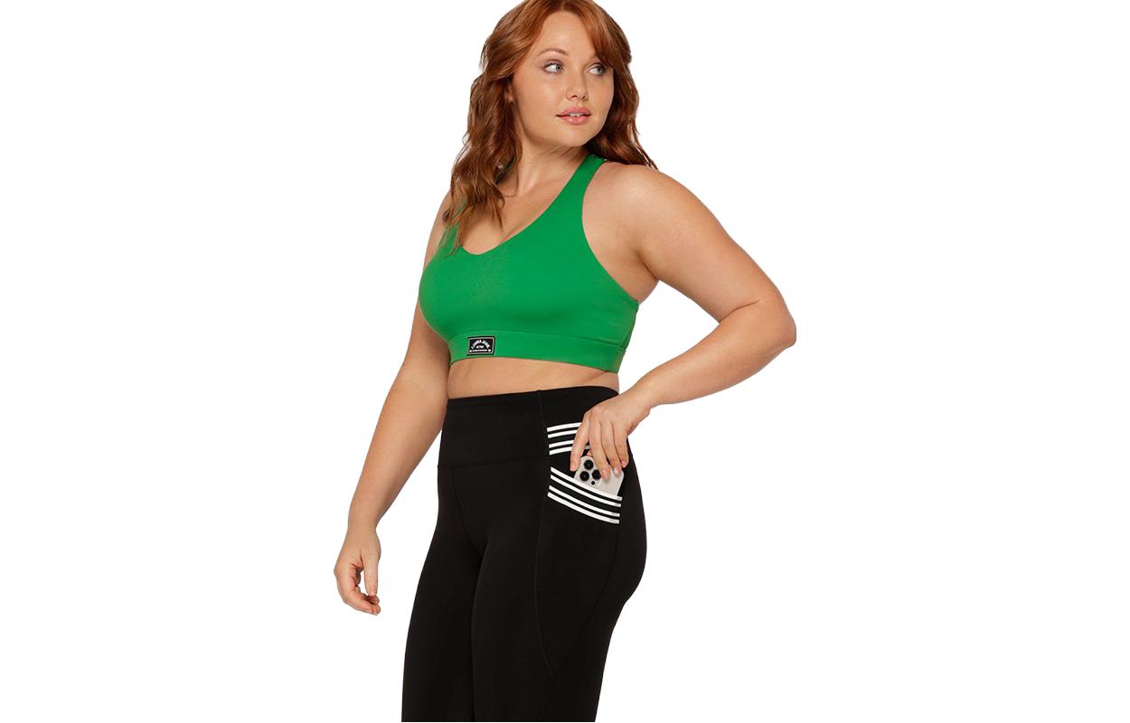 Женское спортивное бельё нефритового зелёного цвета LORNA JANE
Женское спортивное бельё нефритового зелёного цвета LORNA JANE