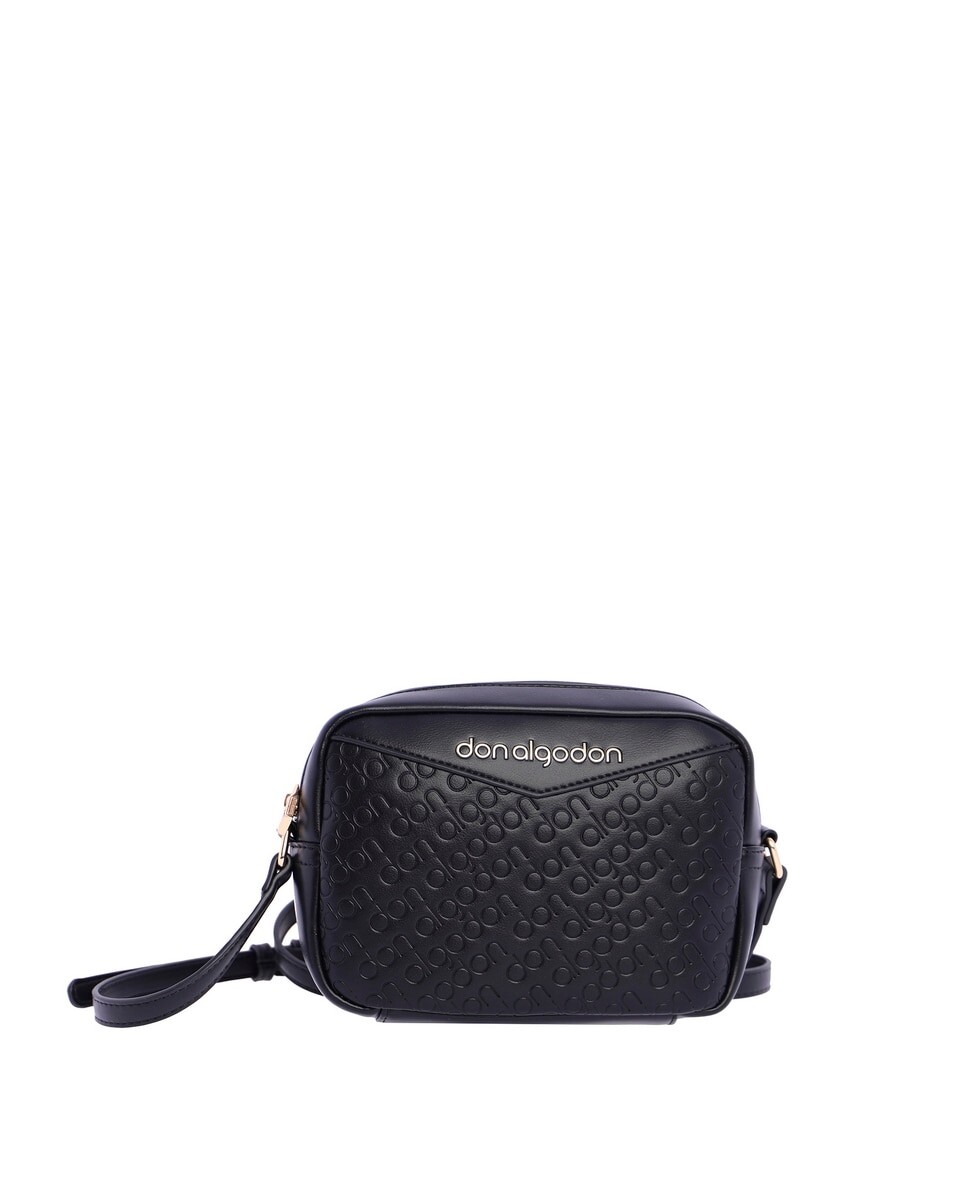 Женская сумка через плечо Lula черная на молнии Don Algodón, черный
Женская сумка через плечо Lula черная на молнии Don Algodón, черный