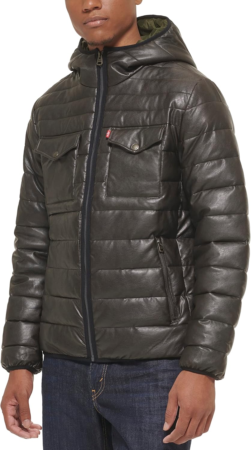 Водонепроницаемая куртка-пуховик Levi's Performance Stretch с капюшоном, Saddle Faux Leather
Водонепроницаемая куртка-пуховик Levi's Performance Stretch с капюшоном, Saddle Faux Leather