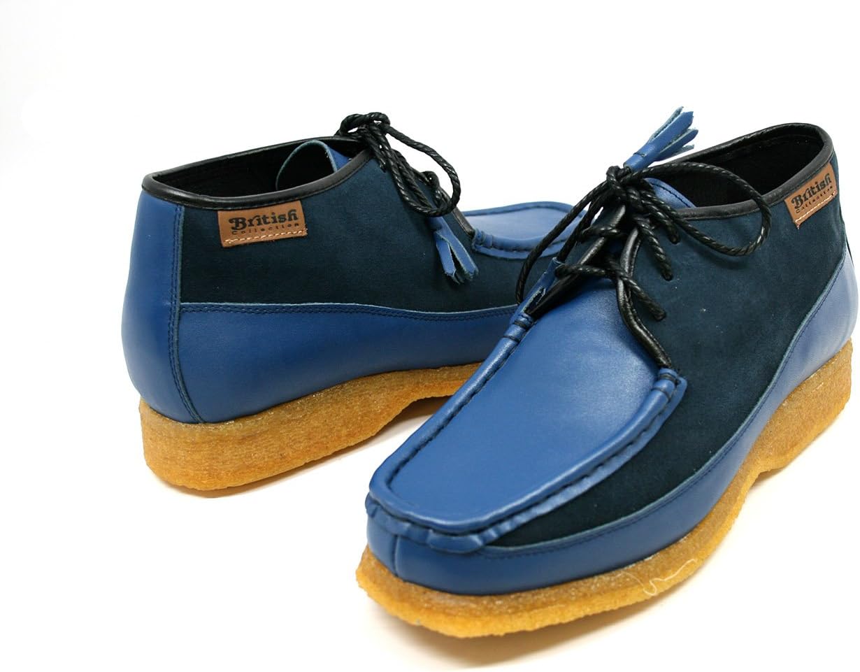 Мужские трехчетвертные кожаные туфли British Collection с шнуровкой, синий
Мужские трехчетвертные кожаные туфли British Collection с шнуровкой, синий