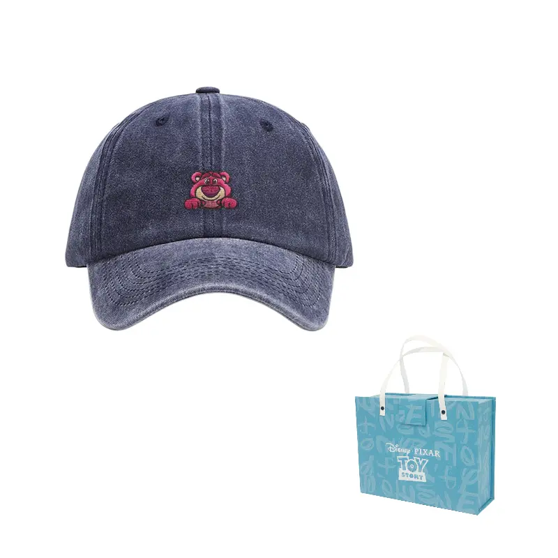 Disney Бейсболка хлопковая унисекс серии Strawberry Bear, Navy Blue
Disney Бейсболка хлопковая унисекс серии Strawberry Bear, Navy Blue