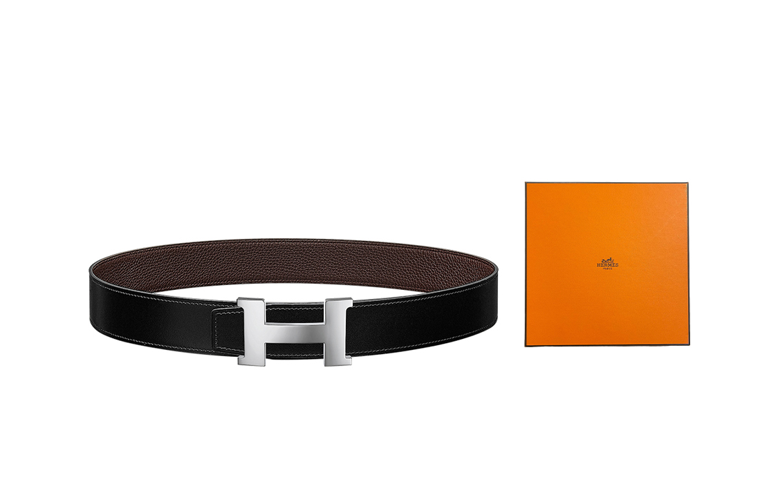 Ремень Constance из кожи мужской Black/Chocolate Box HERMES
Ремень Constance из кожи мужской Black/Chocolate Box HERMES