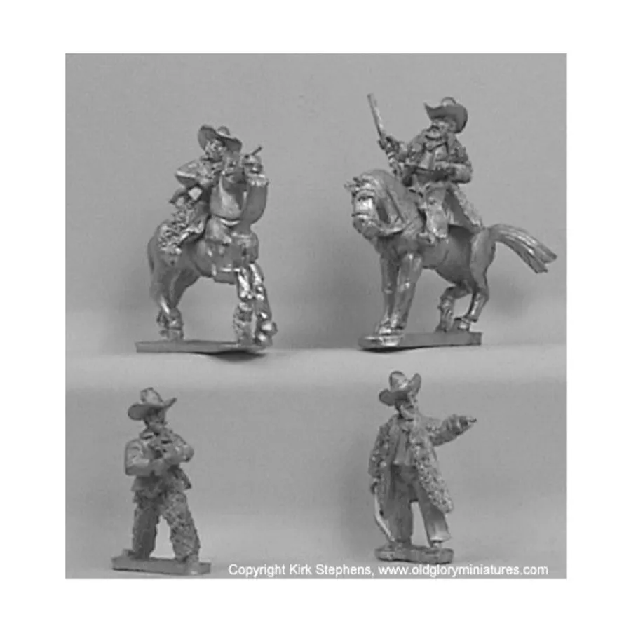 Крупный рогатый скот Barron & Boys, №1 - Fisher & Brewsters, Cowboy Wars (25mm) 
Крупный рогатый скот Barron & Boys, №1 - Fisher & Brewsters, Cowboy Wars (25mm)