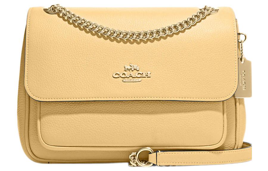 COACH Кожаная сумка через плечо среднего размера 
COACH Кожаная сумка через плечо среднего размера