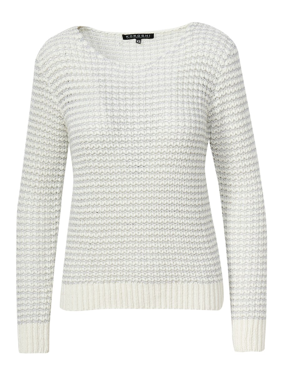 Тонкий вязаный свитер KOROSHI Sweater, белый
Тонкий вязаный свитер KOROSHI Sweater, белый