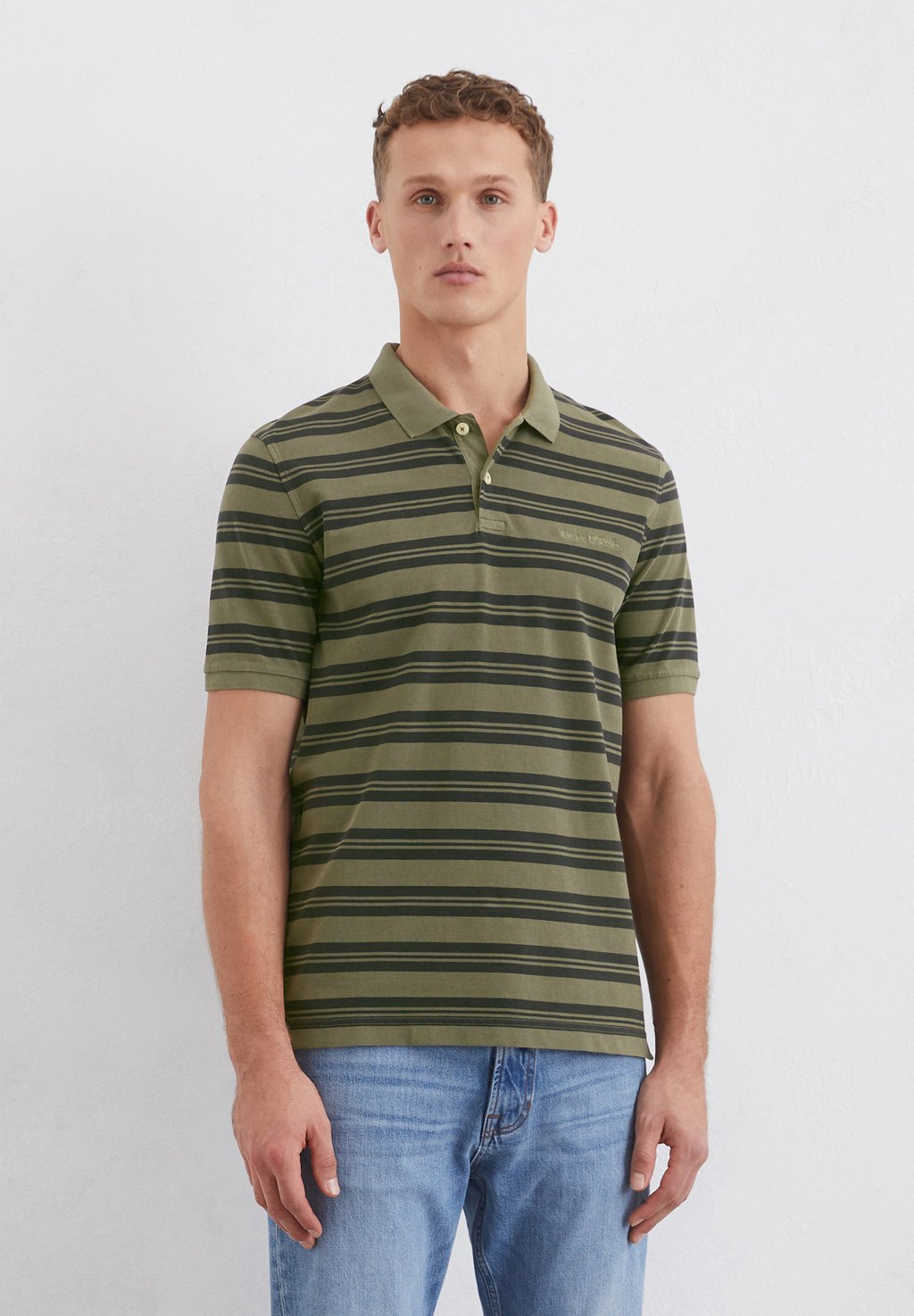 Рубашка поло REGULAR Marc O'Polo, темно-зеленый 
Рубашка поло REGULAR Marc O'Polo, темно-зеленый