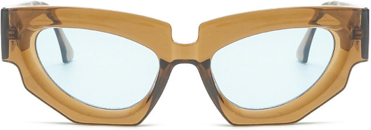 Большие солнцезащитные очки «кошачий глаз» для женщин, роскошные винтажные синие солнцезащитные очки для дам, модные солнцезащитные очки с защитой от УФ-излучения mincl, Brown Blue
Большие солнцезащитные очки «кошачий глаз» для женщин, роскошные винтажные синие солнцезащитные очки для дам, модные солнцезащитные очки с защитой от УФ-излучения mincl, Brown Blue