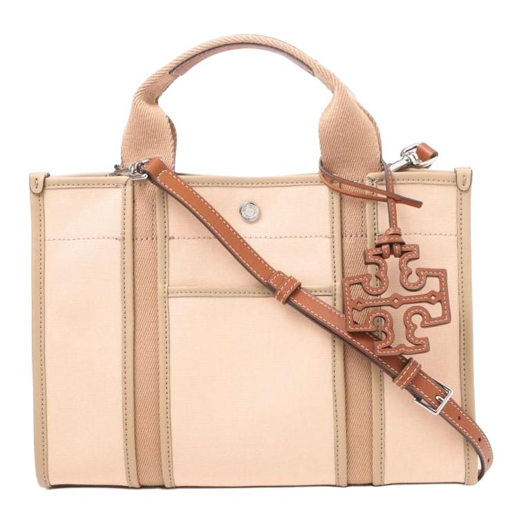 Сумка-шоппер из холста Сумка из холста Женская сумка через плечо Небольшого размера Мягкого розового цвета TORY BURCH
Сумка-шоппер из холста Сумка из холста Женская сумка через плечо Небольшого размера Мягкого розового цвета TORY BURCH