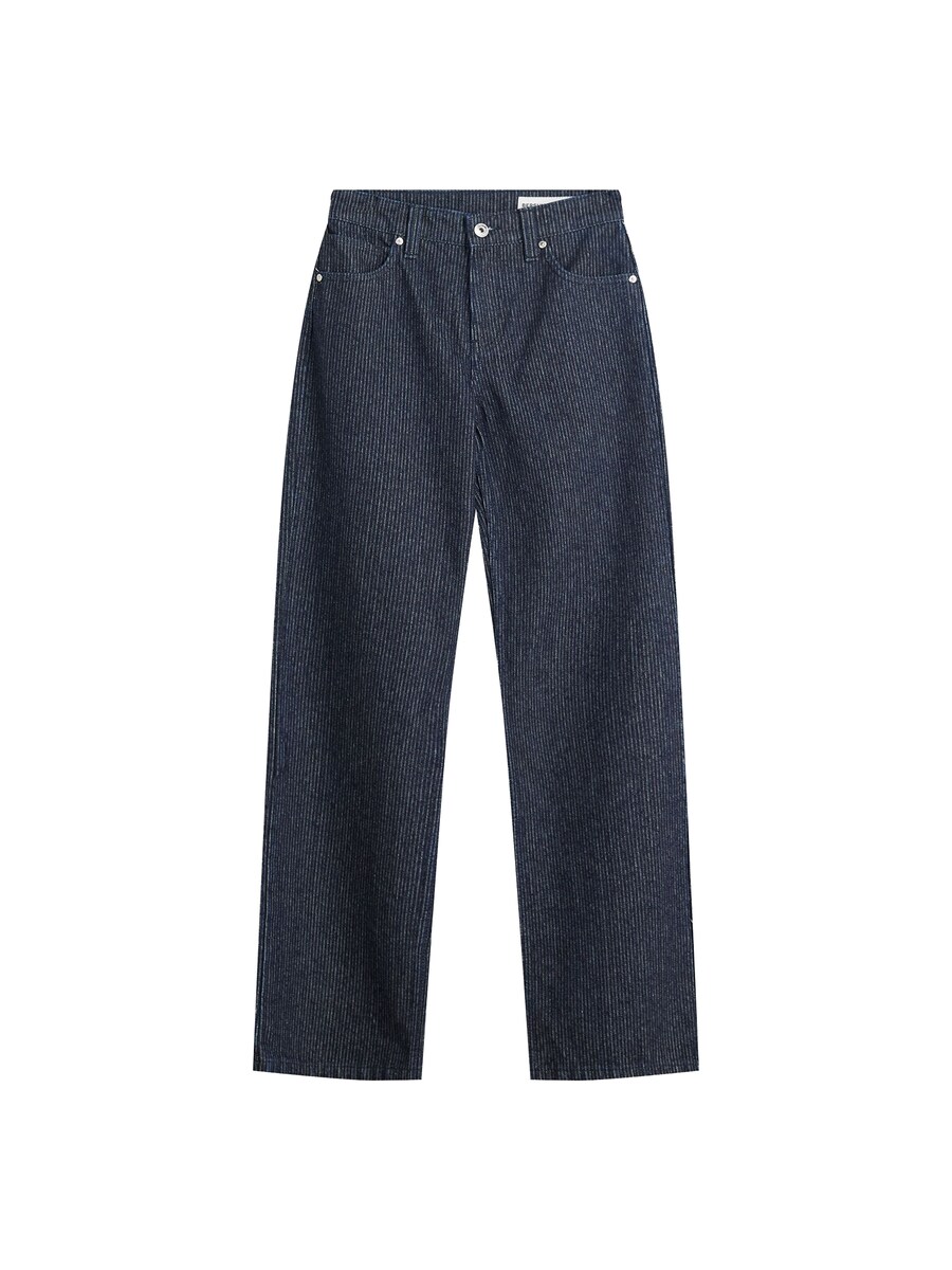 Джинсы с широкими штанинами Bershka, Navy/Sky blue
Джинсы с широкими штанинами Bershka, Navy/Sky blue