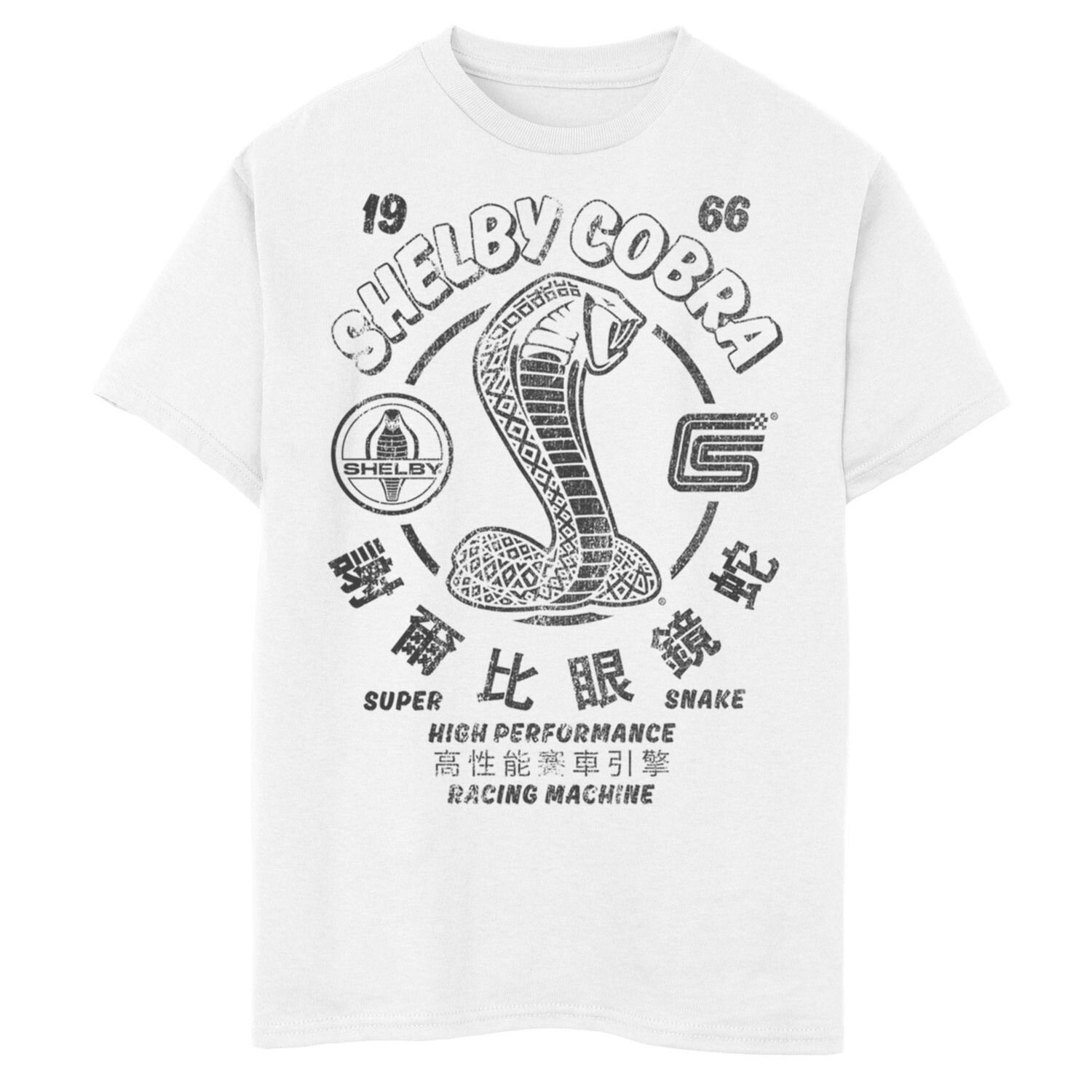 Футболка с рисунком змеи Shelby Cobra для мальчиков 8–20 лет Licensed Character
Футболка с рисунком змеи Shelby Cobra для мальчиков 8–20 лет Licensed Character