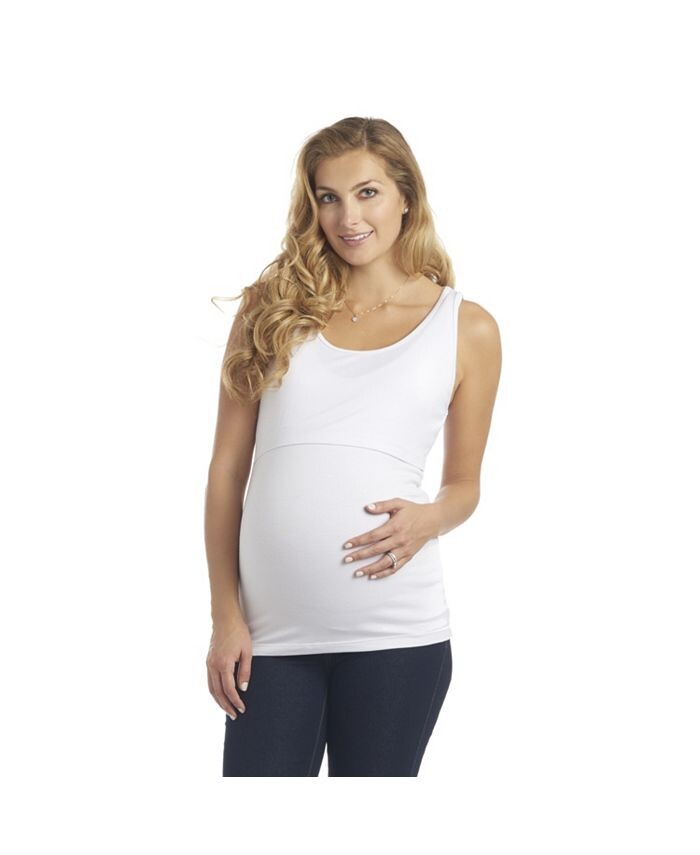 Вязаная майка для кормящих мам Kara для беременных Everly Grey, белый
Вязаная майка для кормящих мам Kara для беременных Everly Grey, белый