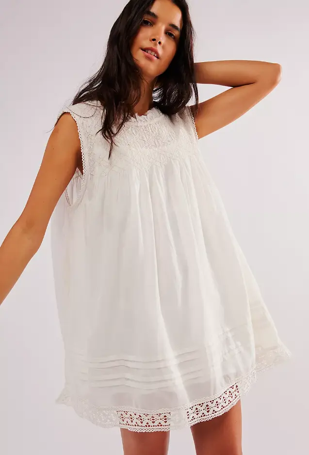 Free People Shea Solid Mini Size XS, белый
Free People Shea Solid Mini Size XS, белый