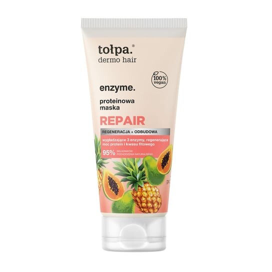 Дермоэнзим для волос, протеиновая маска для волос, 200 мл Tołpa
Дермоэнзим для волос, протеиновая маска для волос, 200 мл Tołpa