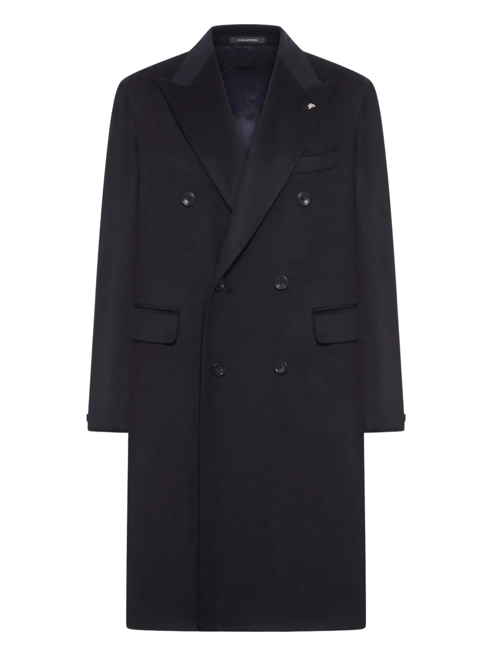 Двубортное пальто с заостренными лацканами TAGLIATORE, синий 
Двубортное пальто с заостренными лацканами TAGLIATORE, синий