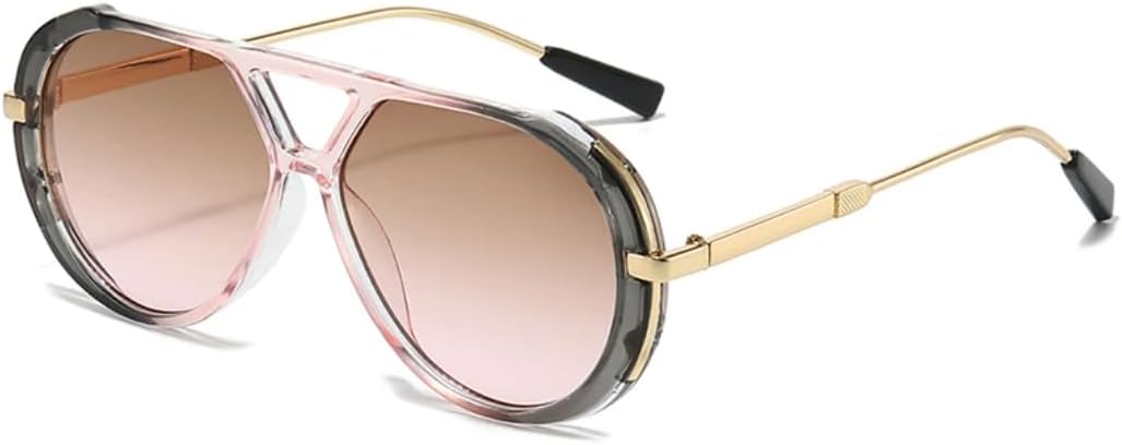 Солнцезащитные очки с защитой UV400 | Двойная перемычка, градиентные линзы | для женщин и мужчин, для занятий спортом на открытом воздухе и вождения DSVIGF, Grey Pink Tea Pink
Солнцезащитные очки с защитой UV400 | Двойная перемычка, градиентные линзы | для женщин и мужчин, для занятий спортом на открытом воздухе и вождения DSVIGF, Grey Pink Tea Pink