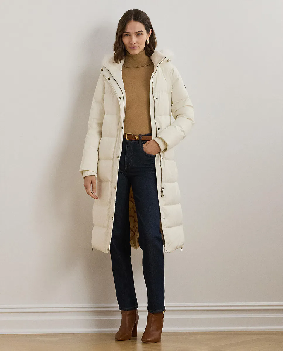 Длинный женский пуховик с капюшоном, окруженным мехом Lauren Ralph Lauren, цвет Natural
Длинный женский пуховик с капюшоном, окруженным мехом Lauren Ralph Lauren, цвет Natural