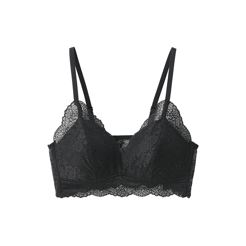 Бюстгальтер кружевной Muji, черный
Бюстгальтер кружевной Muji, черный