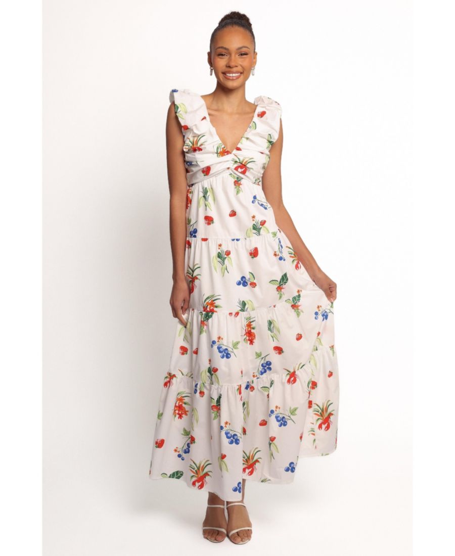 Женское макси-платье Valerie Petal and Pup, Off white/red
Женское макси-платье Valerie Petal and Pup, Off white/red