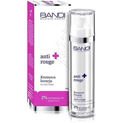 Ночной крем BANDI Capillary Treatment 50 мл с 2% витамина РР и витамином К
Ночной крем BANDI Capillary Treatment 50 мл с 2% витамина РР и витамином К