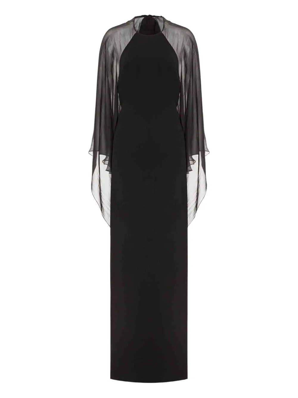 Макси-платье с прозрачными вставками Alberta Ferretti, черный
Макси-платье с прозрачными вставками Alberta Ferretti, черный