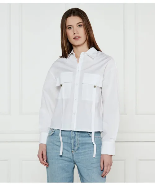 Рубашка Relaxed fit Twin-Set, белый
Рубашка Relaxed fit Twin-Set, белый