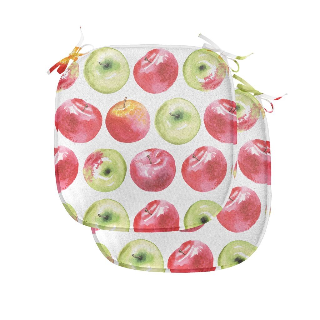 Подушки на обеденный стул ABAKUHAUS Apple, акварель Granny Smith, декоративная водонепроницаемая подушка с ремнями для кухонных сидений, 40 x 40 см — упаковка из 2 шт., Apple Green Red
Подушки на обеденный стул ABAKUHAUS Apple, акварель Granny Smith, декоративная водонепроницаемая подушка с ремнями для кухонных сидений, 40 x 40 см — упаковка из 2 шт., Apple Green Red