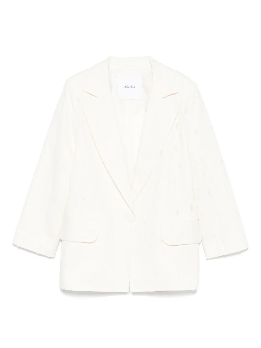 Пиджак с эффектом потертости Miss Grant Kids, белый
Пиджак с эффектом потертости Miss Grant Kids, белый