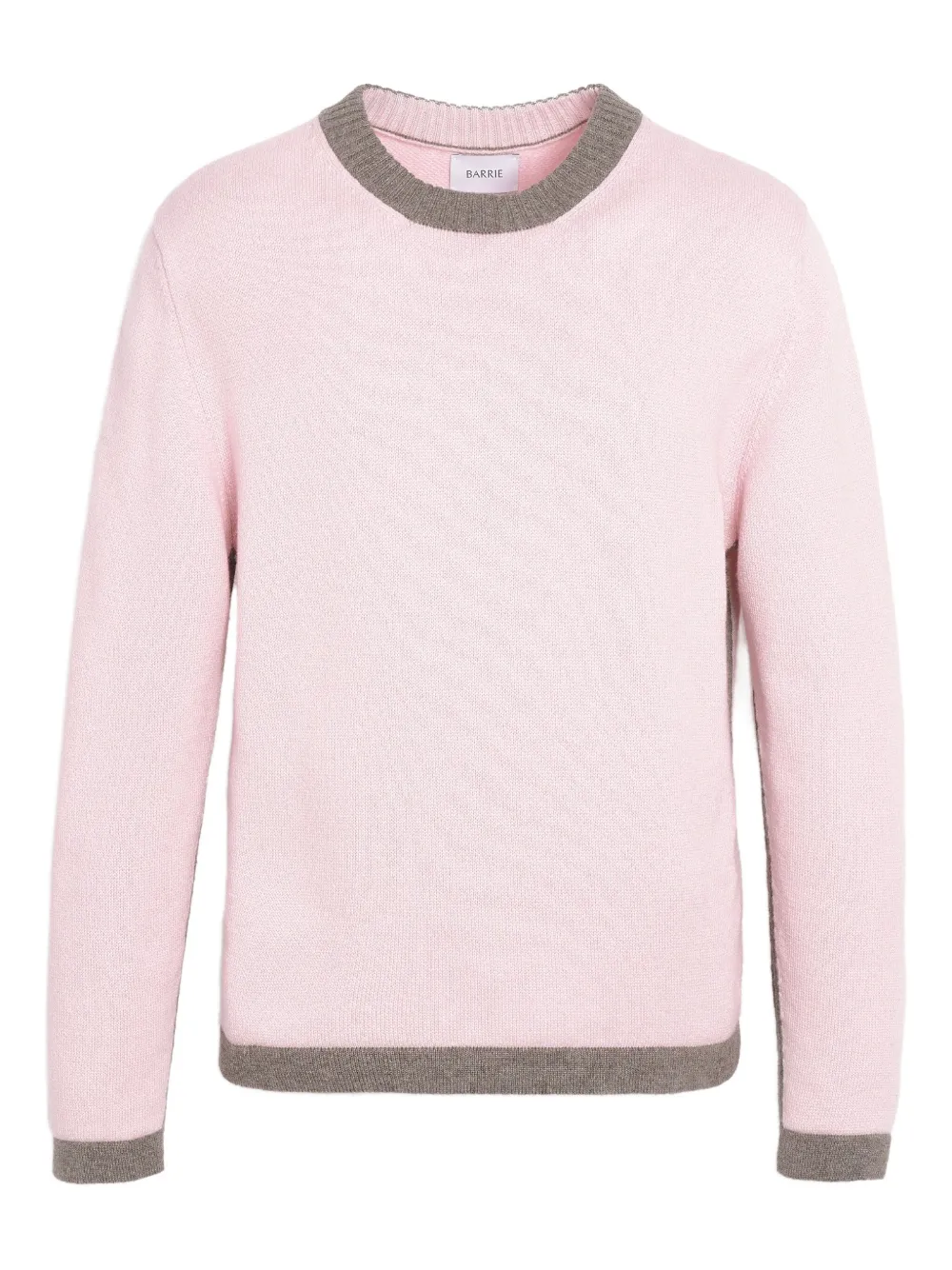 Кашемировый джемпер с круглым вырезом Barrie, розовый
Кашемировый джемпер с круглым вырезом Barrie, розовый