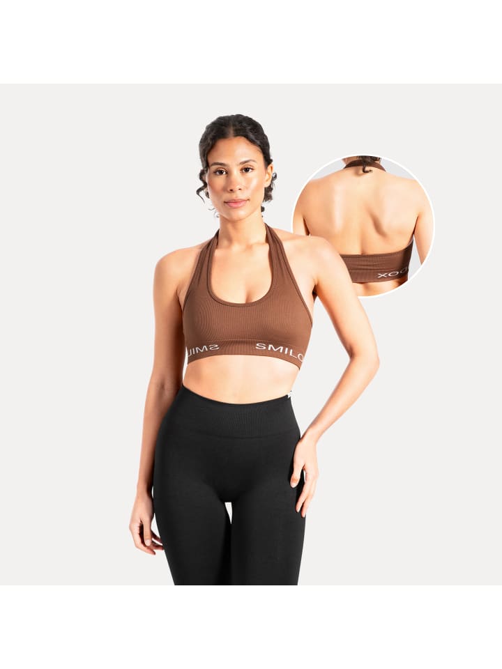 SMILODOX Спортивный бюстгальтер Azura коричневого цвета
SMILODOX Спортивный бюстгальтер Azura коричневого цвета