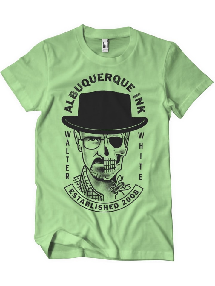 Футболка Albuquerque Ink T-Shirt Breaking Bad, зеленый
Футболка Albuquerque Ink T-Shirt Breaking Bad, зеленый