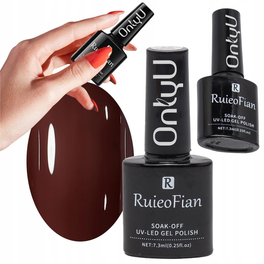 КРАСНО-КОРИЧНЕВЫЙ ГИБРИДНЫЙ ЛАК С ГЛЯНЦЕМ УФ-ЛАК ТолькоU/L042 OnlyU
КРАСНО-КОРИЧНЕВЫЙ ГИБРИДНЫЙ ЛАК С ГЛЯНЦЕМ УФ-ЛАК ТолькоU/L042 OnlyU