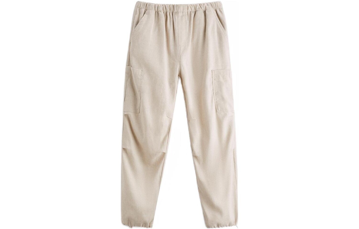 Повседневные брюки мужские бежевые Zara, бежевый 
Повседневные брюки мужские бежевые Zara, бежевый