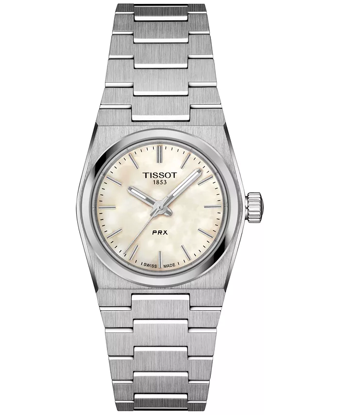 Женские часы Swiss PRX на стальном браслете, 25 мм Tissot
Женские часы Swiss PRX на стальном браслете, 25 мм Tissot