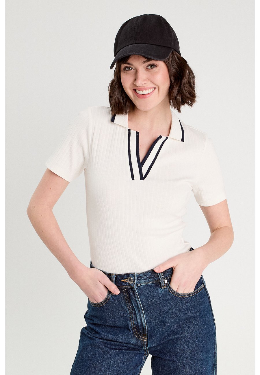 Поло Cache Cache Polo shirt, Ecru/Off-White
Поло Cache Cache Polo shirt, Ecru/Off-White