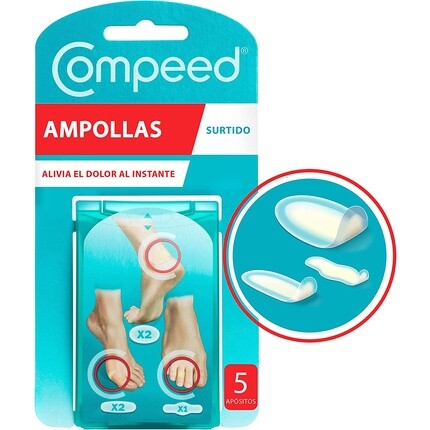 Подушечки для повязки Compeed
Подушечки для повязки Compeed